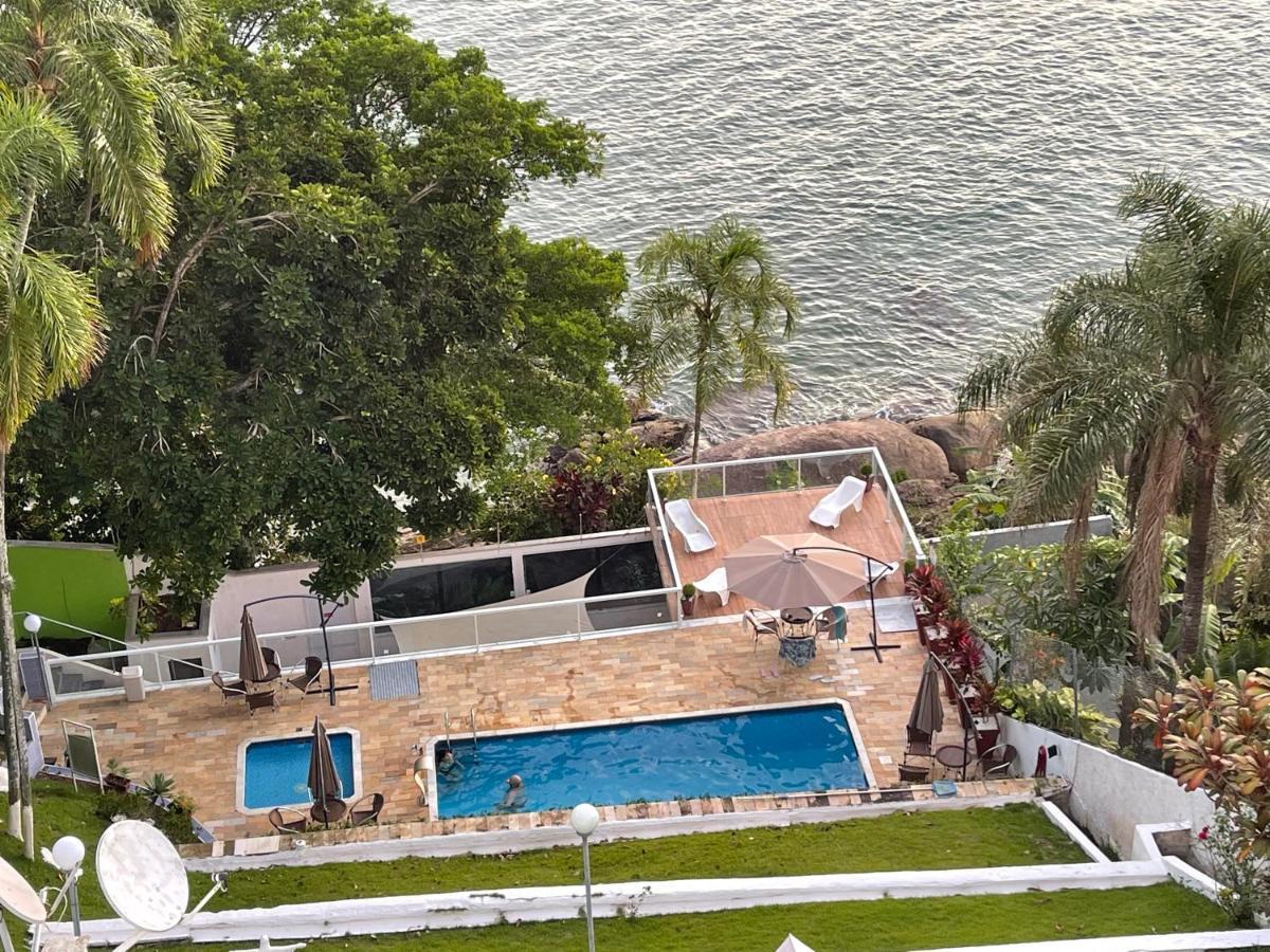 Апартаменти Linda Cobertura Duplex, Pe Na Areia,Vista Linda. Карагуататуба Екстер'єр фото