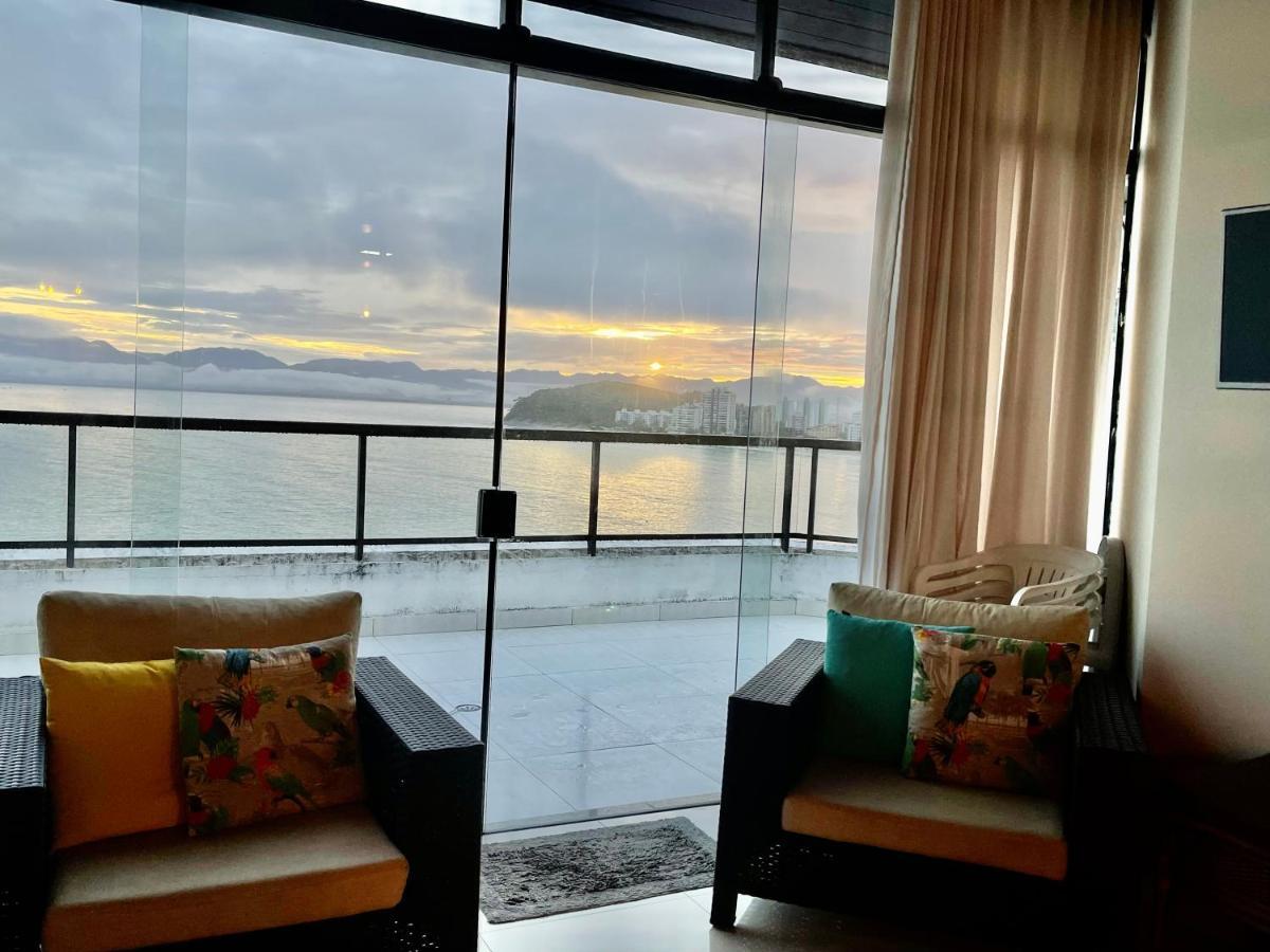Апартаменти Linda Cobertura Duplex, Pe Na Areia,Vista Linda. Карагуататуба Екстер'єр фото