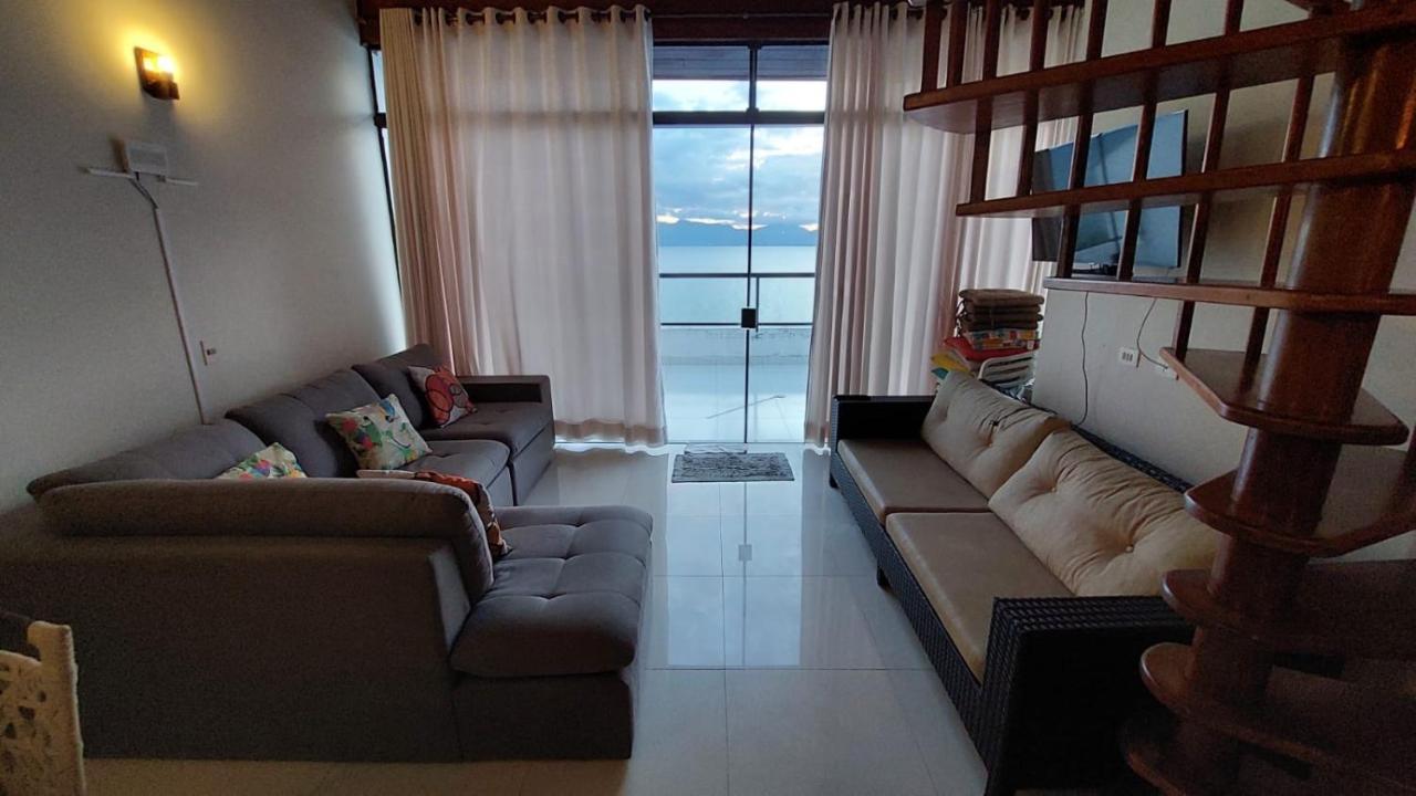 Апартаменти Linda Cobertura Duplex, Pe Na Areia,Vista Linda. Карагуататуба Екстер'єр фото
