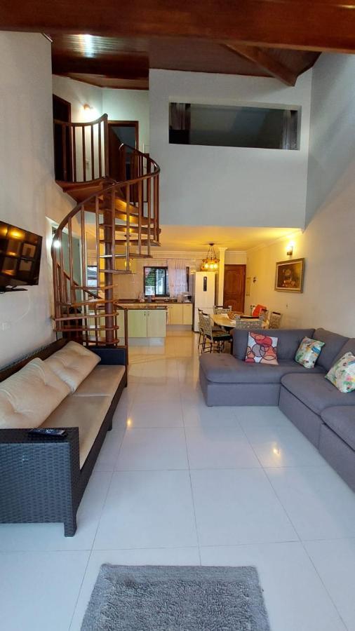 Апартаменти Linda Cobertura Duplex, Pe Na Areia,Vista Linda. Карагуататуба Екстер'єр фото
