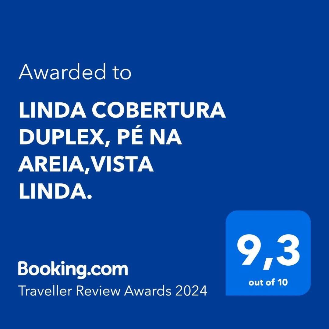 Апартаменти Linda Cobertura Duplex, Pe Na Areia,Vista Linda. Карагуататуба Екстер'єр фото