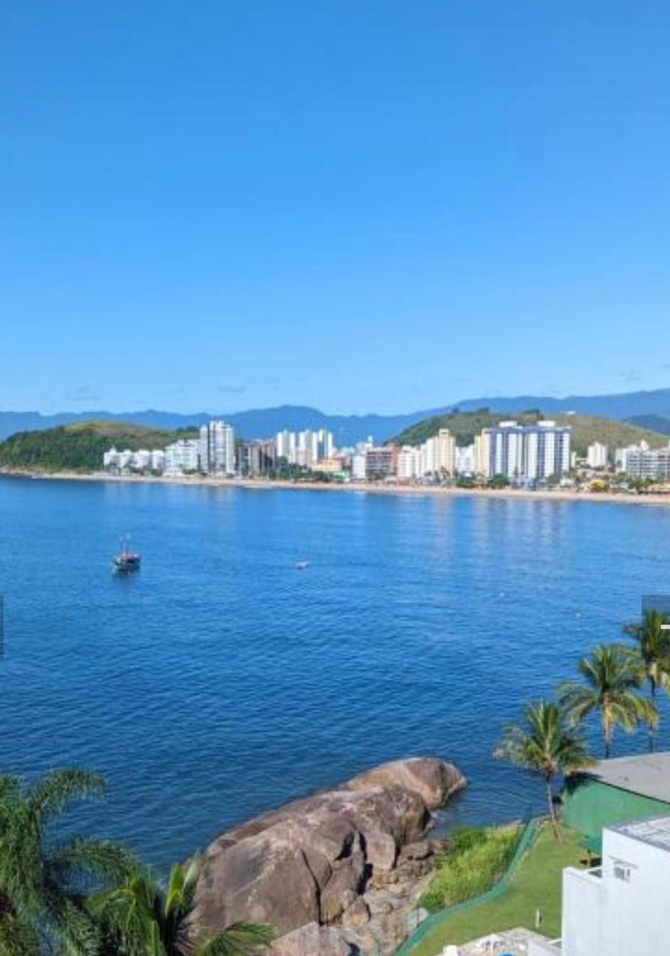 Апартаменти Linda Cobertura Duplex, Pe Na Areia,Vista Linda. Карагуататуба Екстер'єр фото