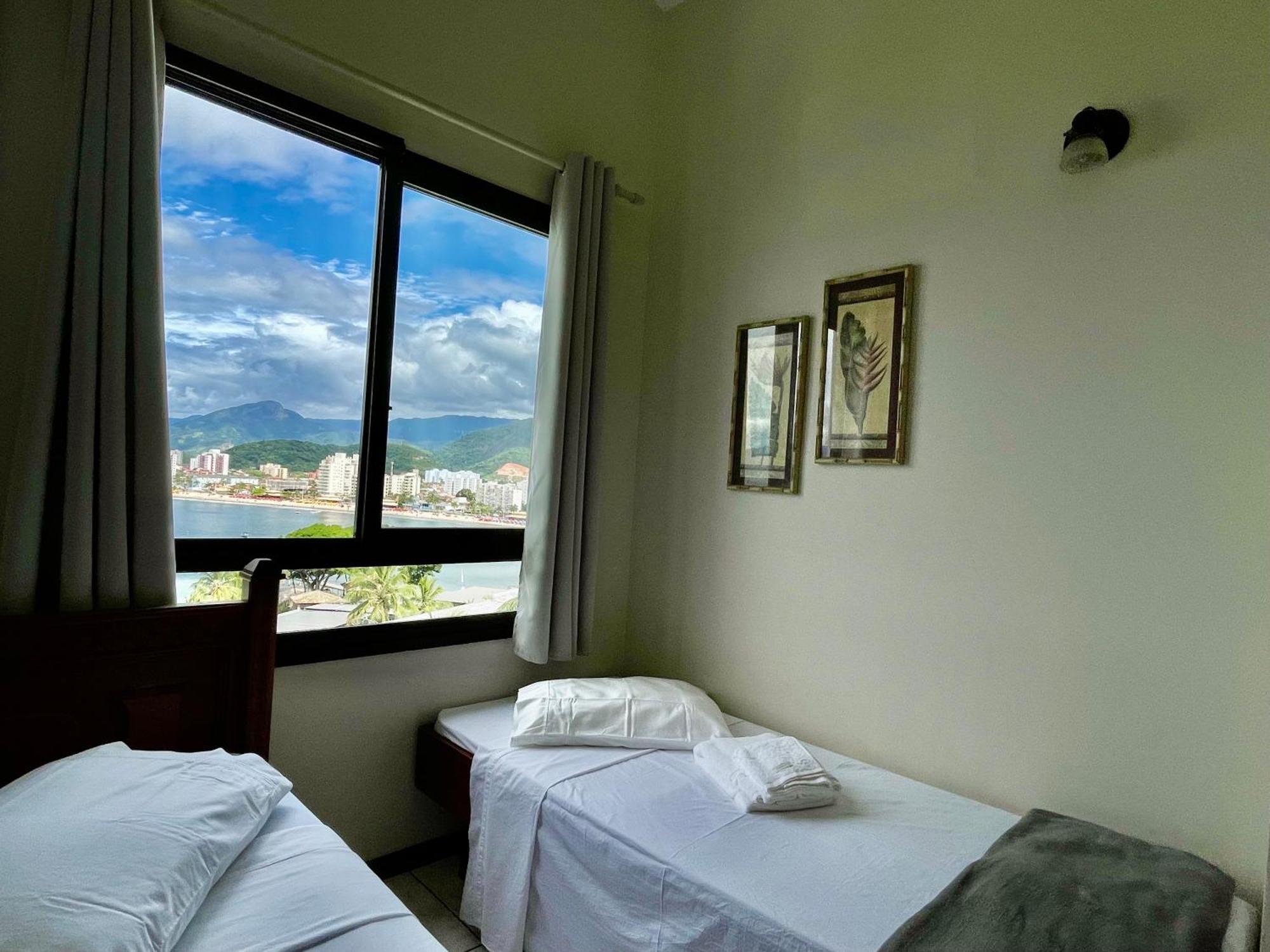 Апартаменти Linda Cobertura Duplex, Pe Na Areia,Vista Linda. Карагуататуба Екстер'єр фото