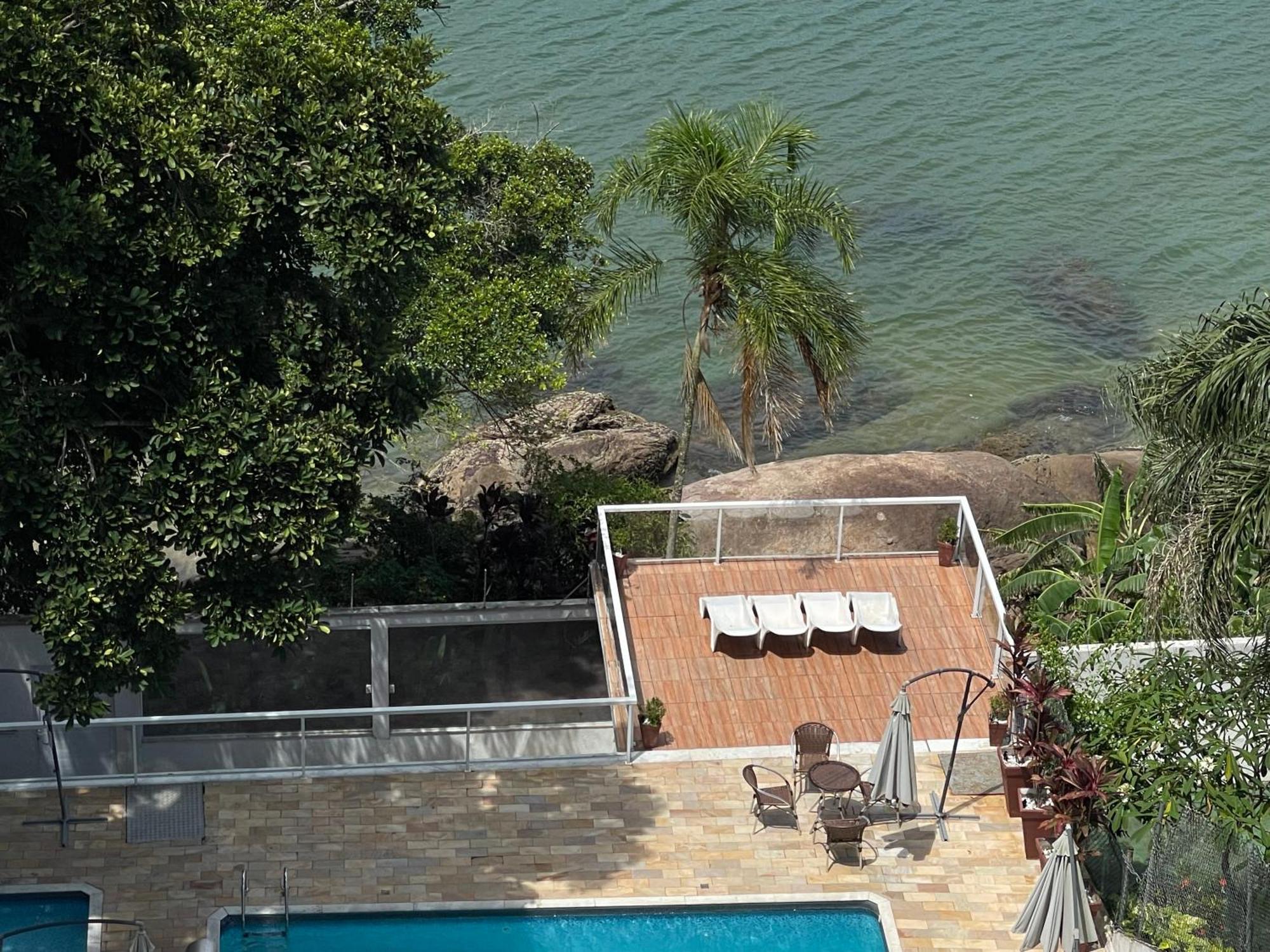Апартаменти Linda Cobertura Duplex, Pe Na Areia,Vista Linda. Карагуататуба Екстер'єр фото