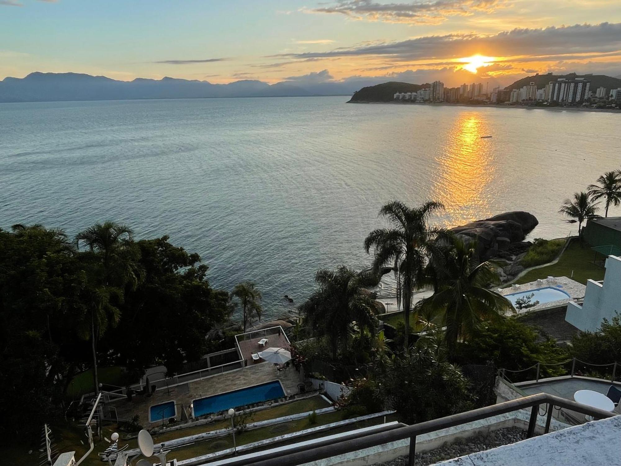 Апартаменти Linda Cobertura Duplex, Pe Na Areia,Vista Linda. Карагуататуба Екстер'єр фото